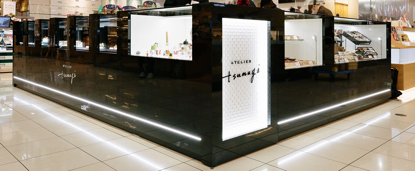 アトリエツムギの店内の様子